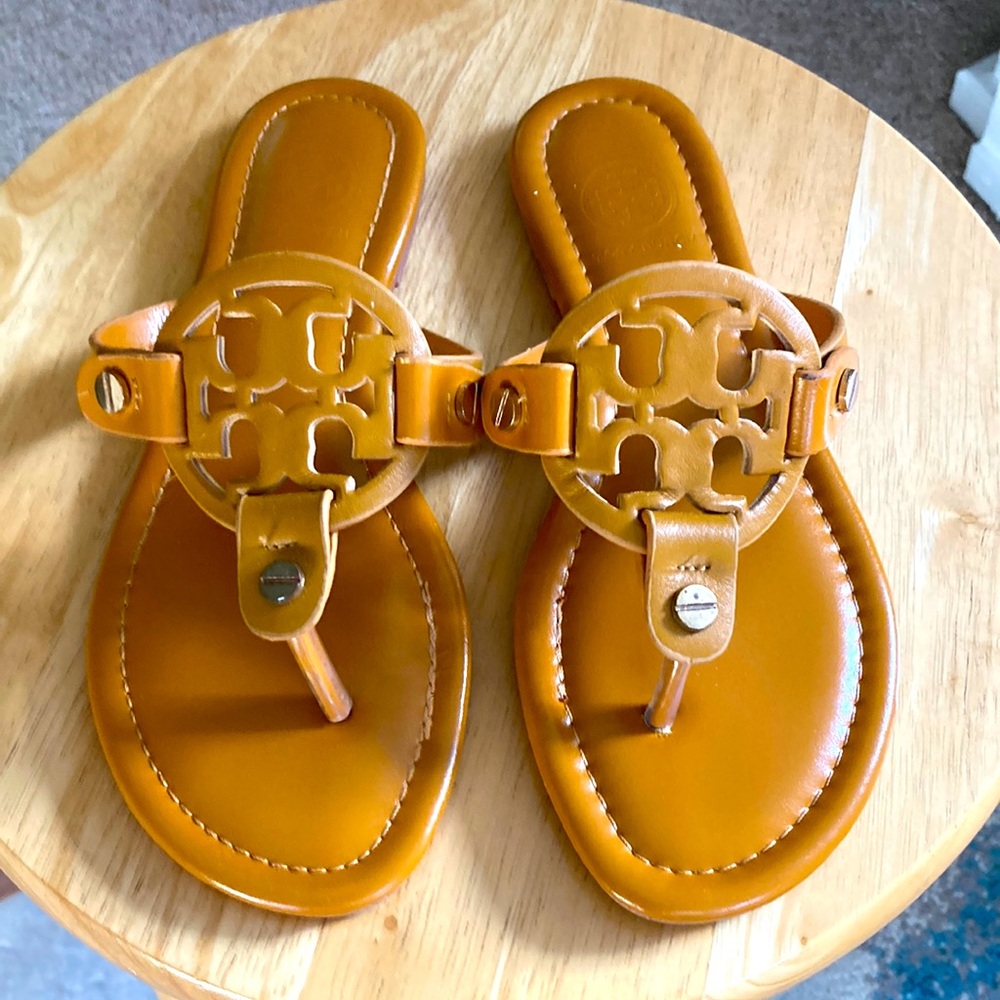 Tori Burch Miller Sandals Size 7